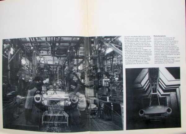 Fiat Pininfarina Modellprogramm 1982 Automobil-Pressemappe mit Fotos (10126)